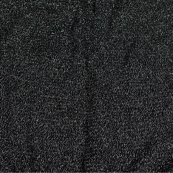 Mossimo size Xs oversized dark grey sweater, sparkly silver glittery design EUC - Picture 5 of 12